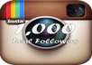 1000 follower instagram